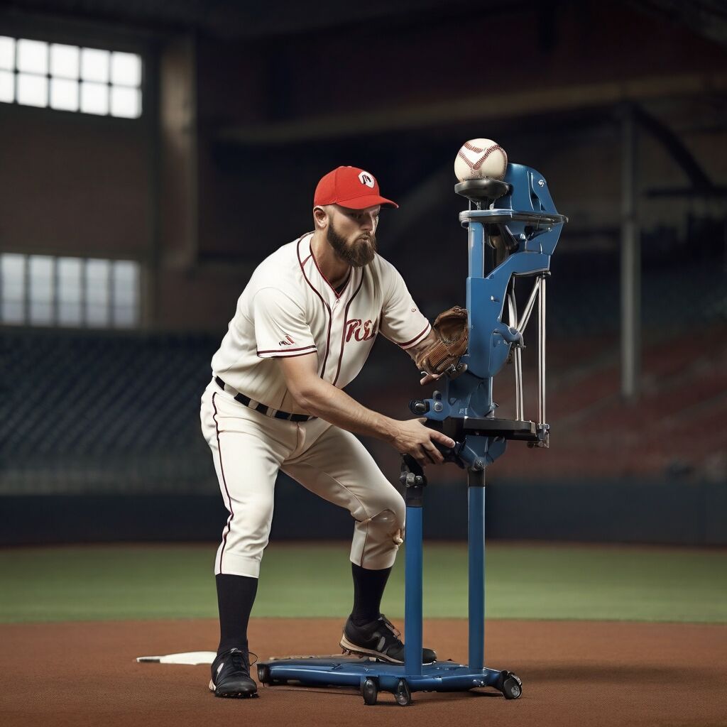 Adjusting Pitching Machine Settings