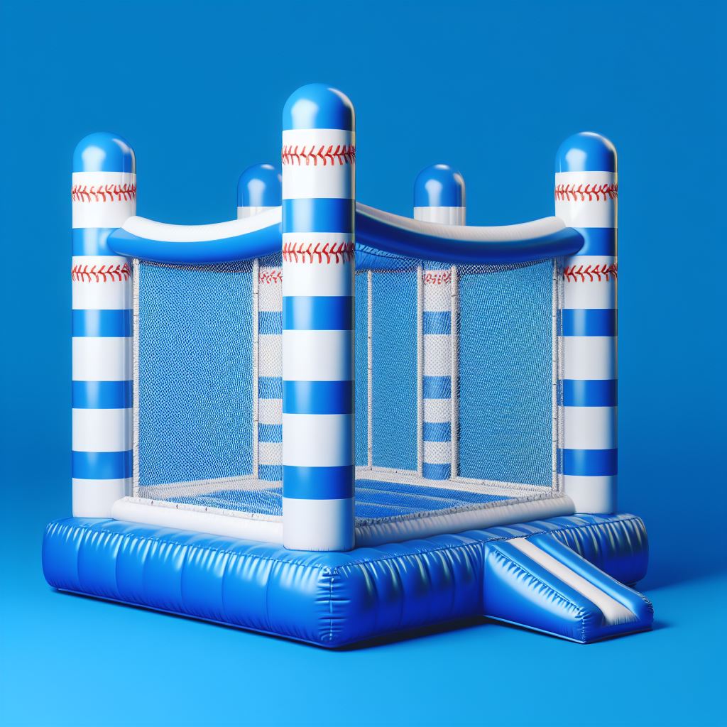 Athlete Practicing Inside Cage