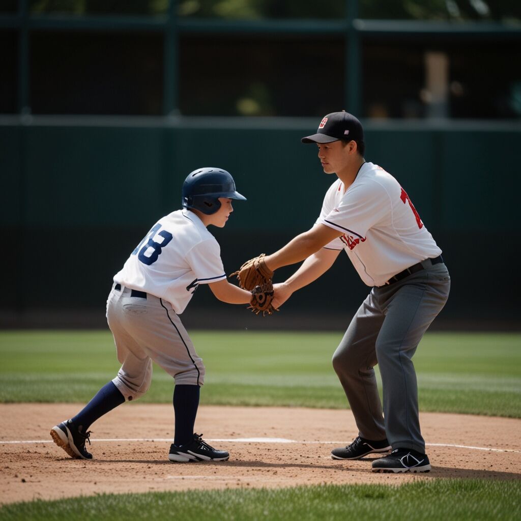 Player sliding into base
