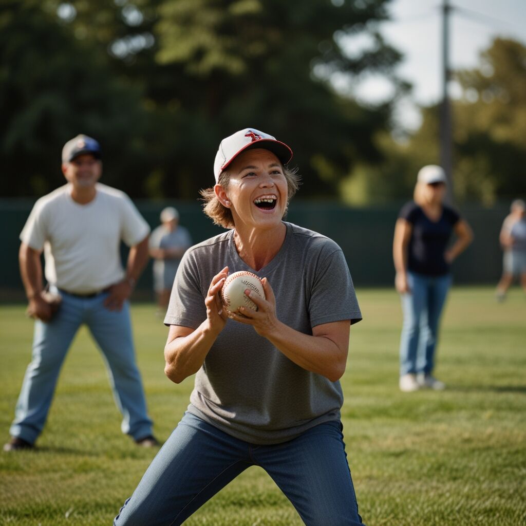 Customized bat with player initials