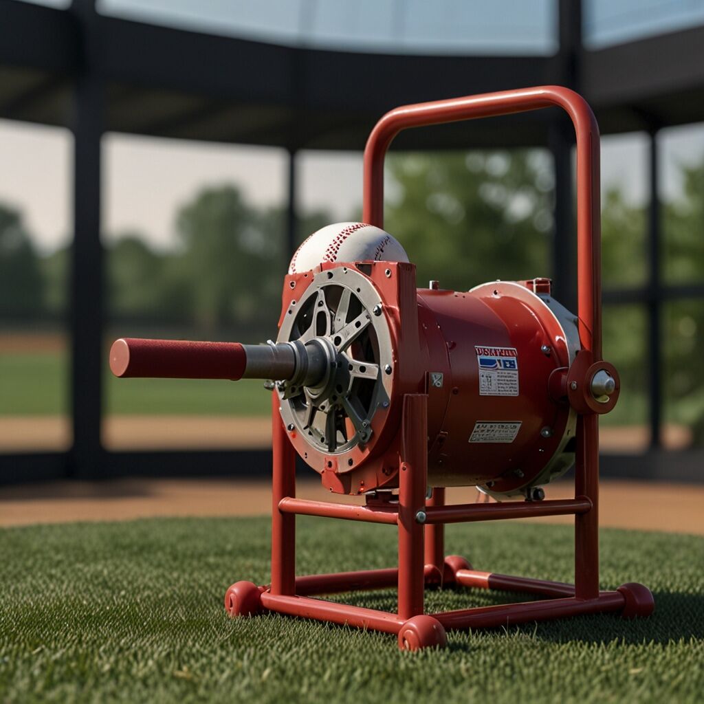 Compare pitching machines for baseball practice