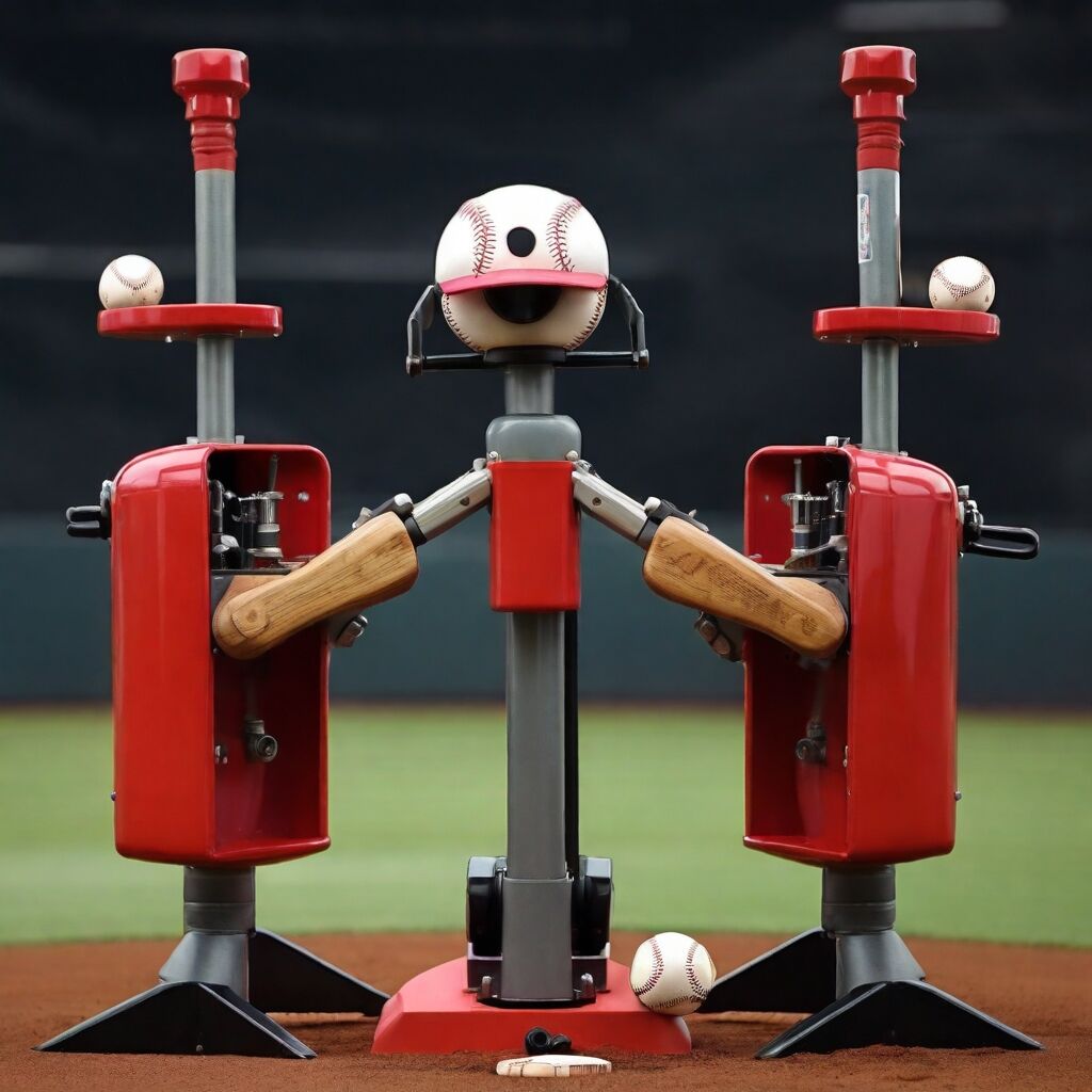 Softball pitching machine