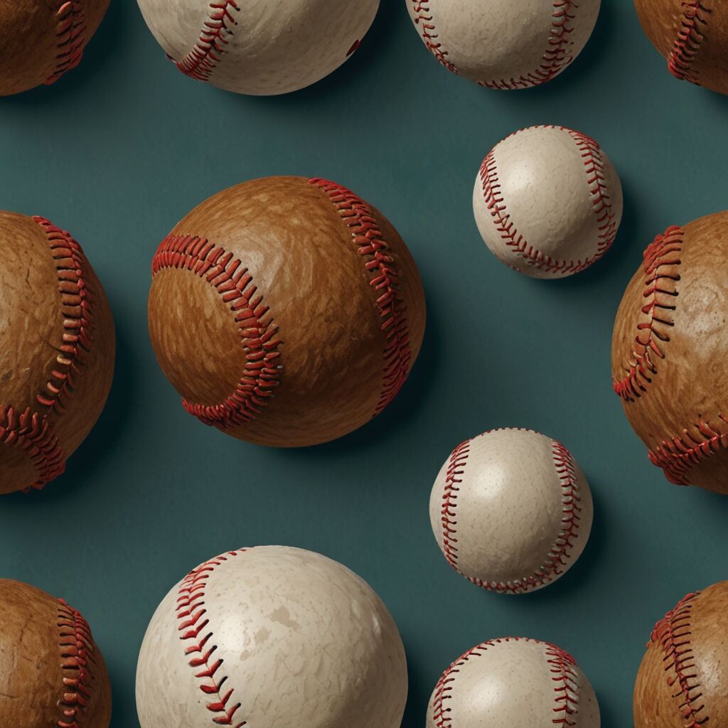 Youth baseball players practicing drills